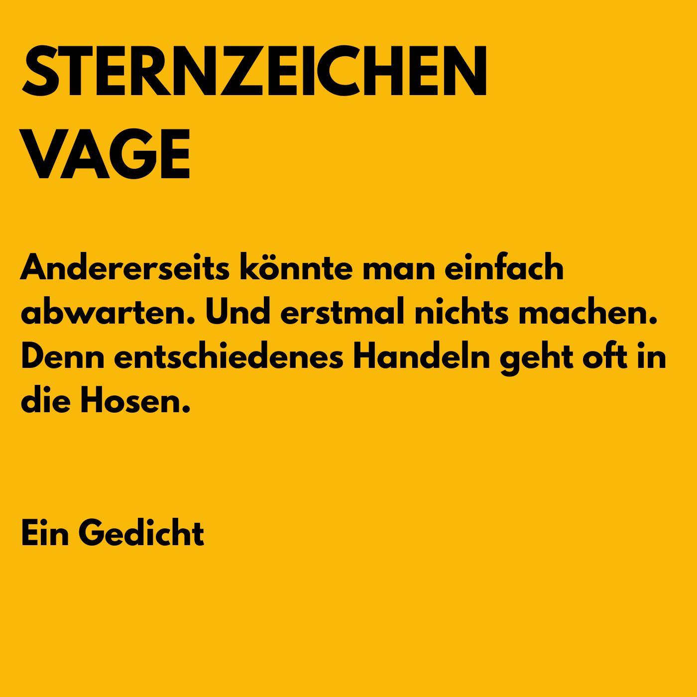 Sternzeichen Vage
